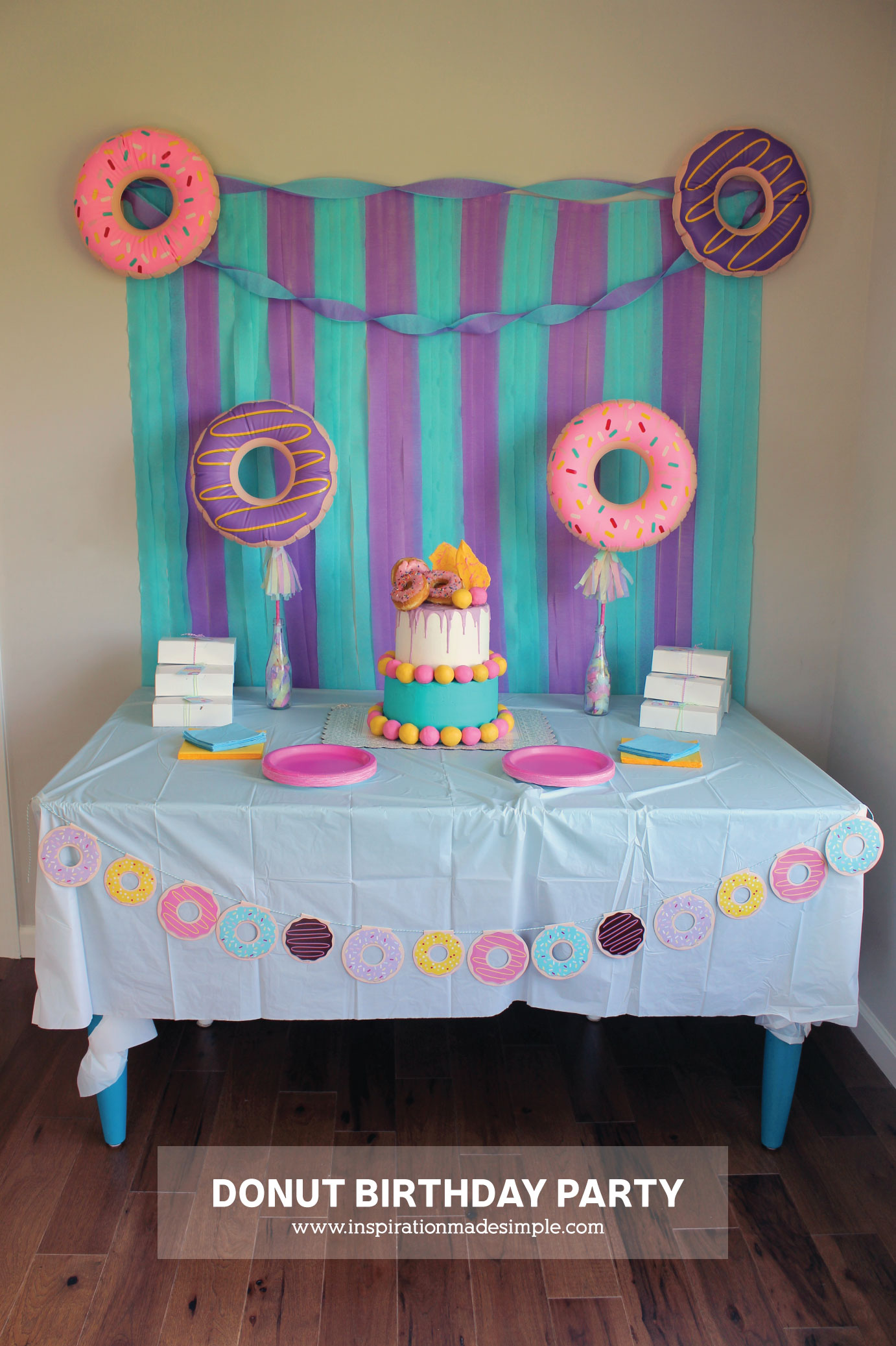 DIY Donut Birthday Party