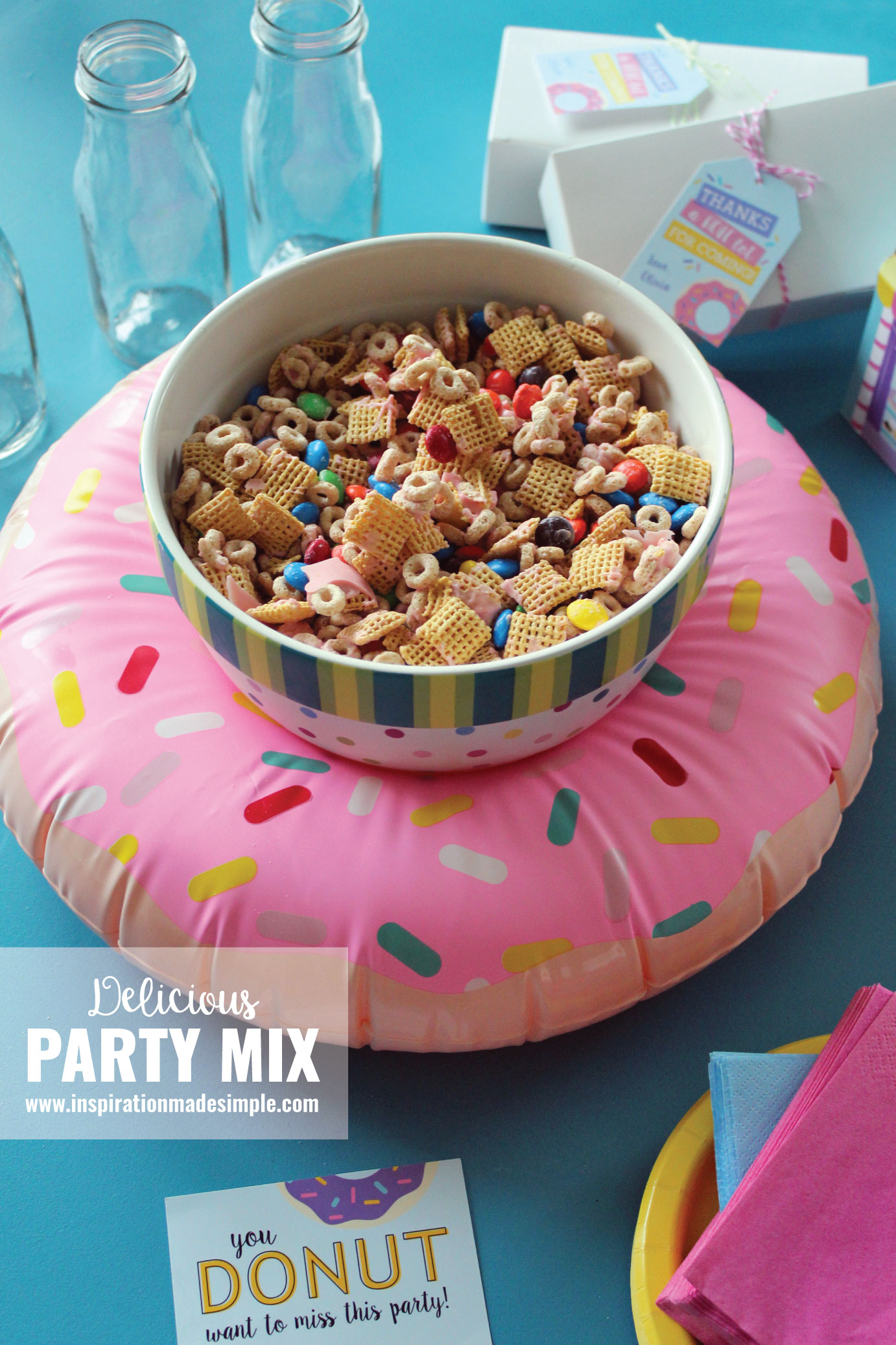 Delicious Party Snack Mix - Easy and fun snack recipe!