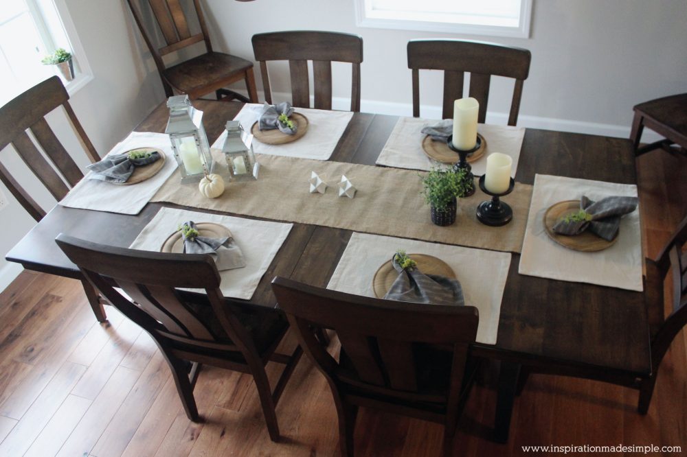 Rustic Dining Tablescape