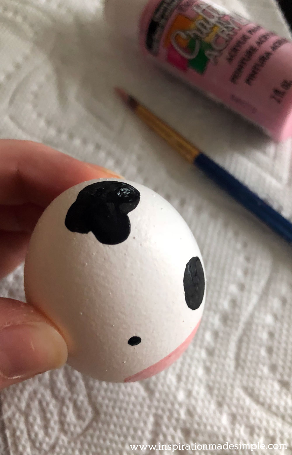 DIY Cow Easter Egg Tutorial