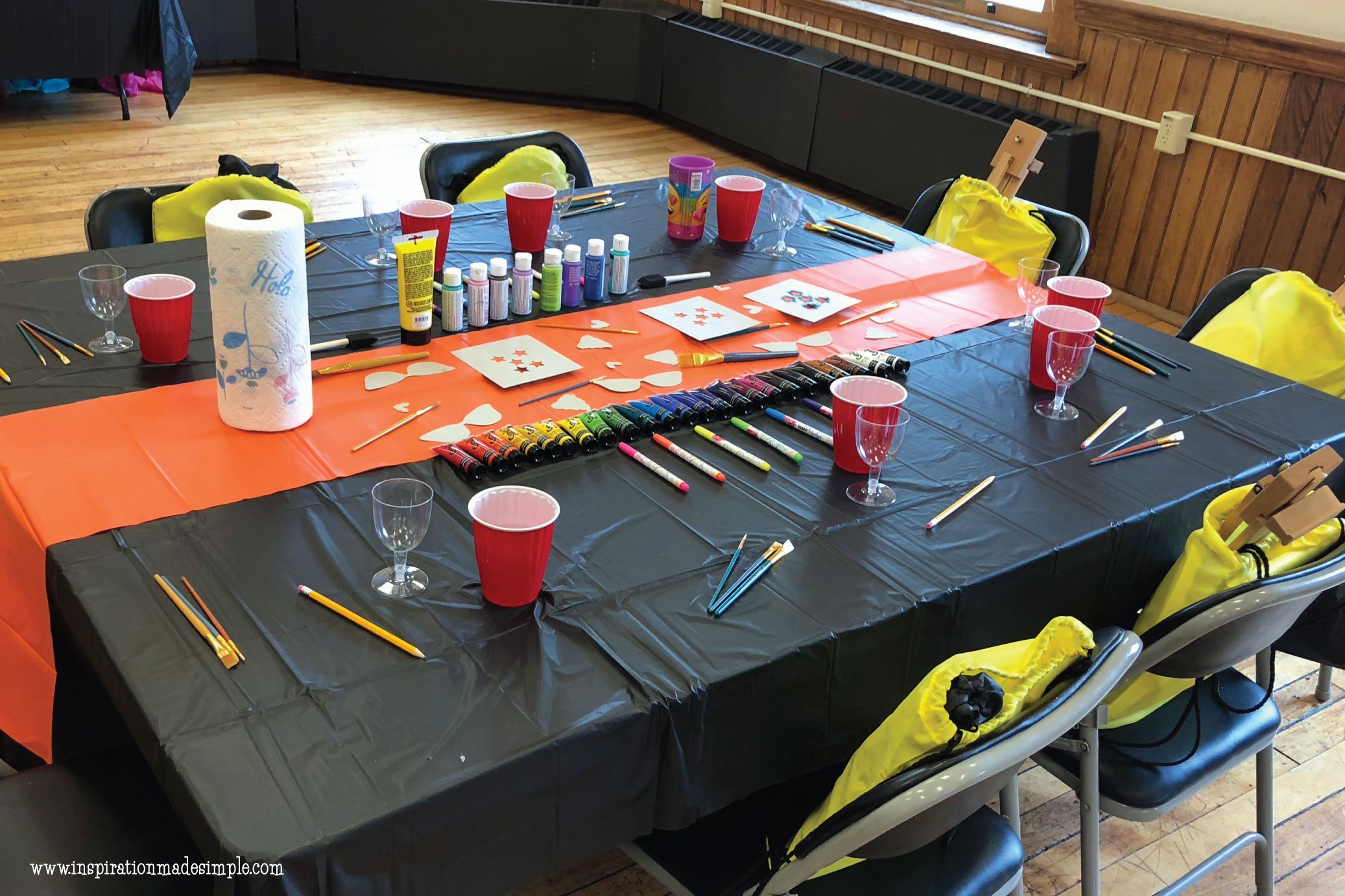 Emoji Paint and Sip Party for Kids