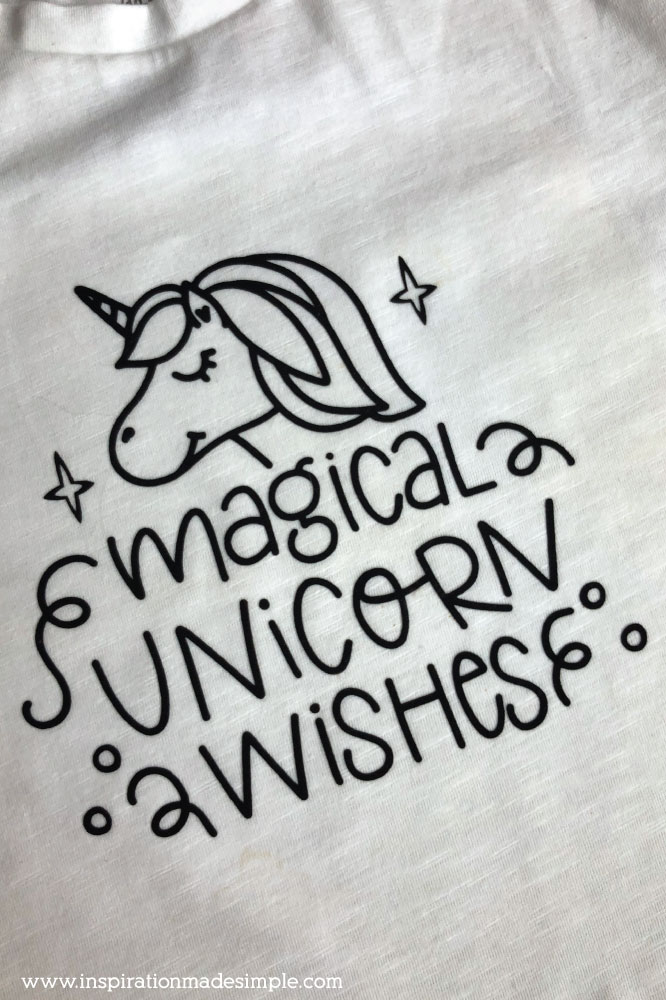DIY Unicorn Coloring Shirt with EasyPress 2