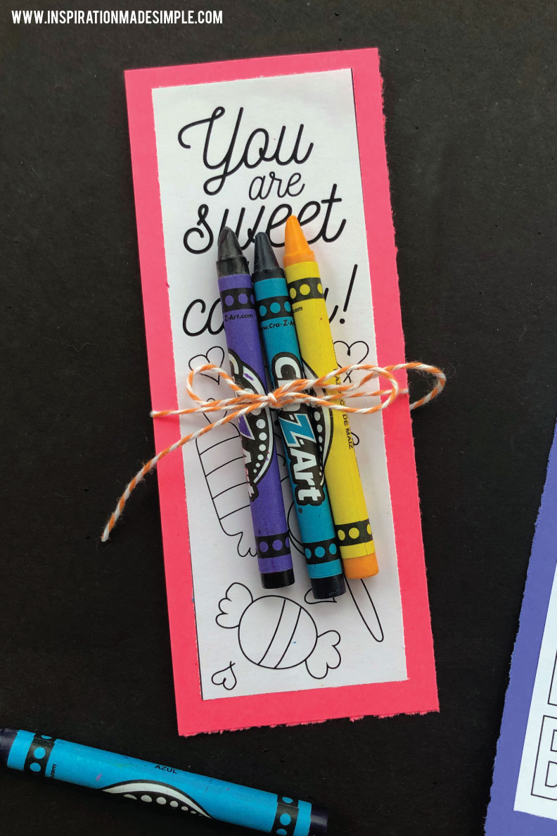 Printable Valentine Bookmarks - Perfect for a classroom gift exchange!
