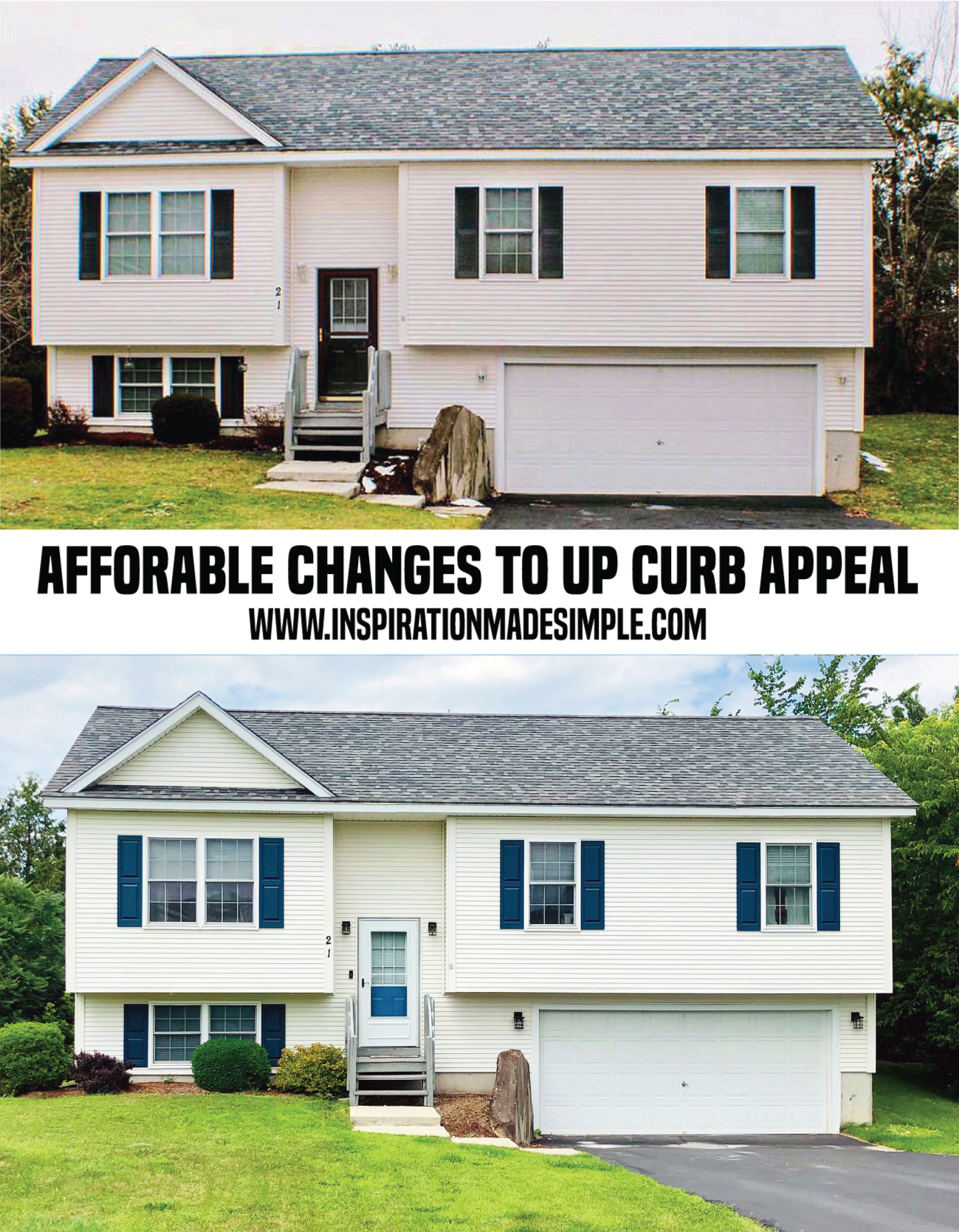Simple changes to up curb appeal
