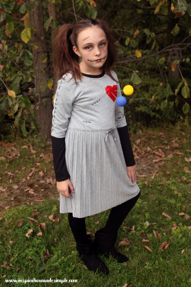 DIY Voodoo Doll Halloween Costume - Inspiration Made Simple
