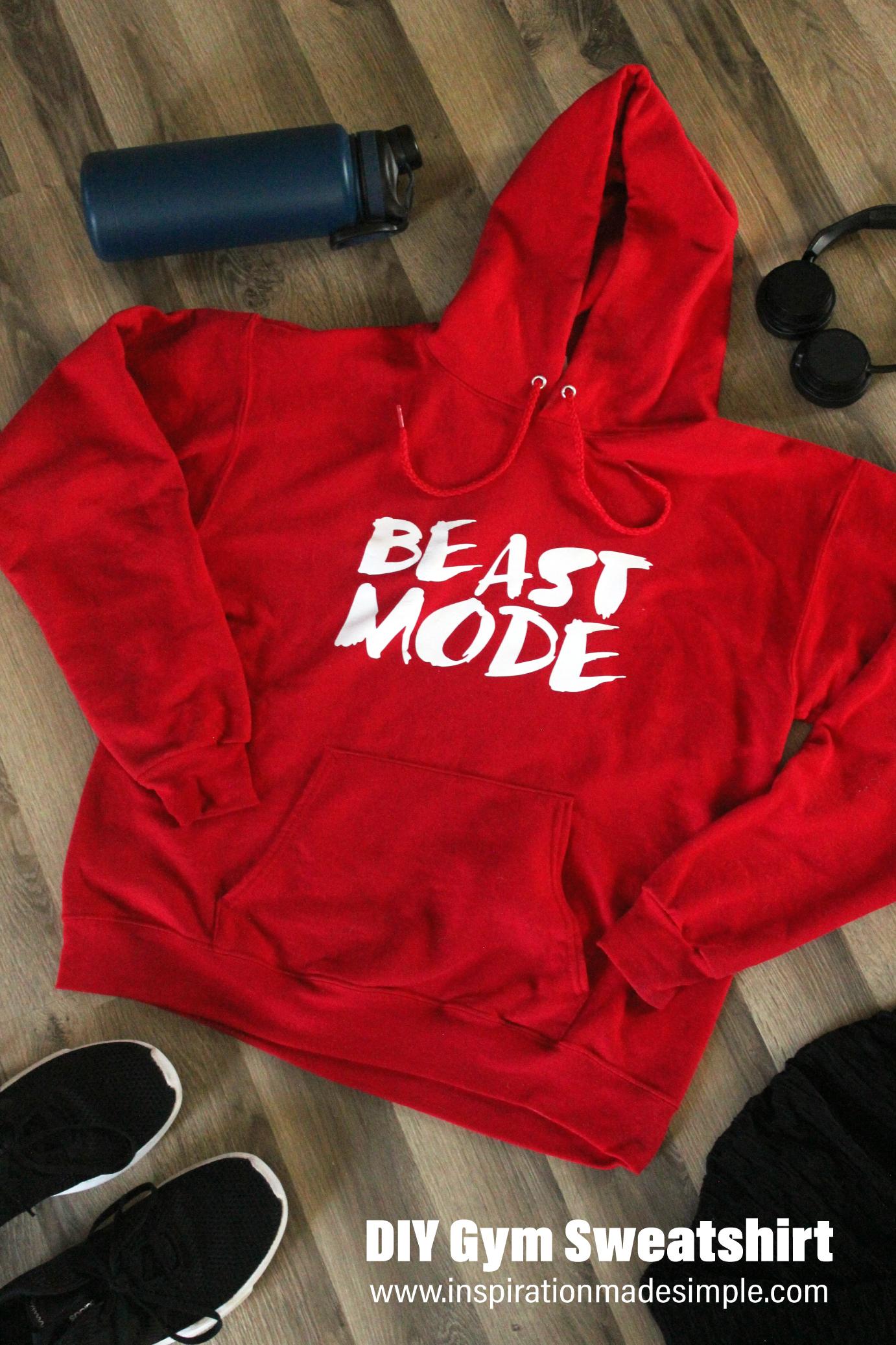 DIY Beast Mode Sweatshirt