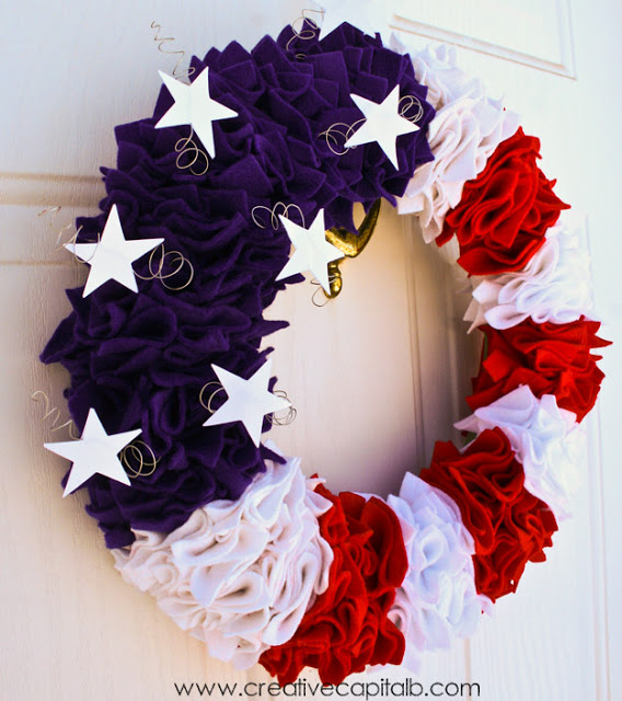 Patriotic Wreath Tutorial