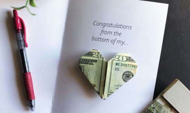 Heart Money Printable Card