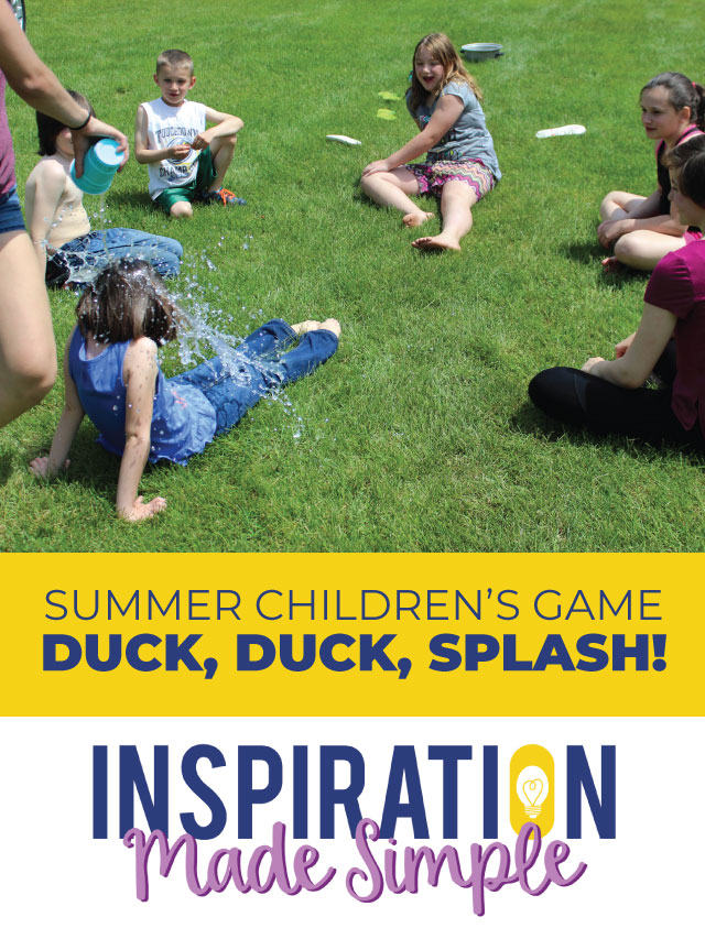 Duck, Duck, Splash Children’s Game
