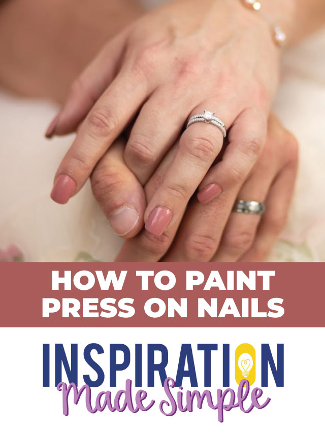 How to paint press on nails