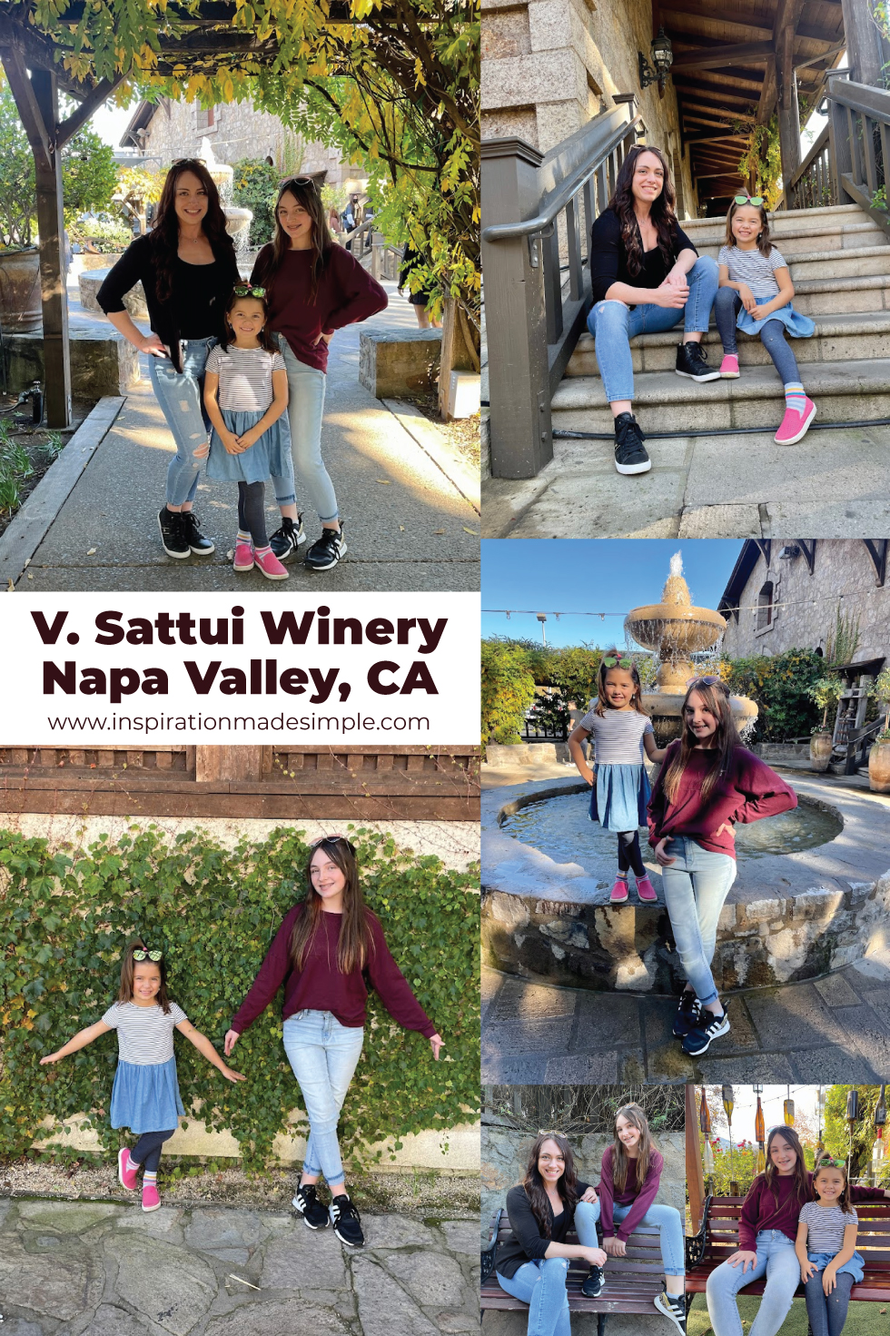 Picnicking at V Sattui Winery in Napa Valley, CA