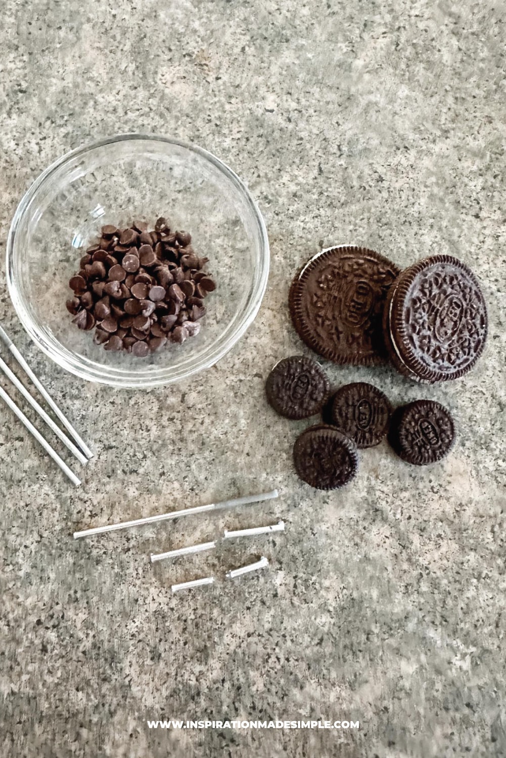 Making Oreo Cookie Dumbbells and Barbells