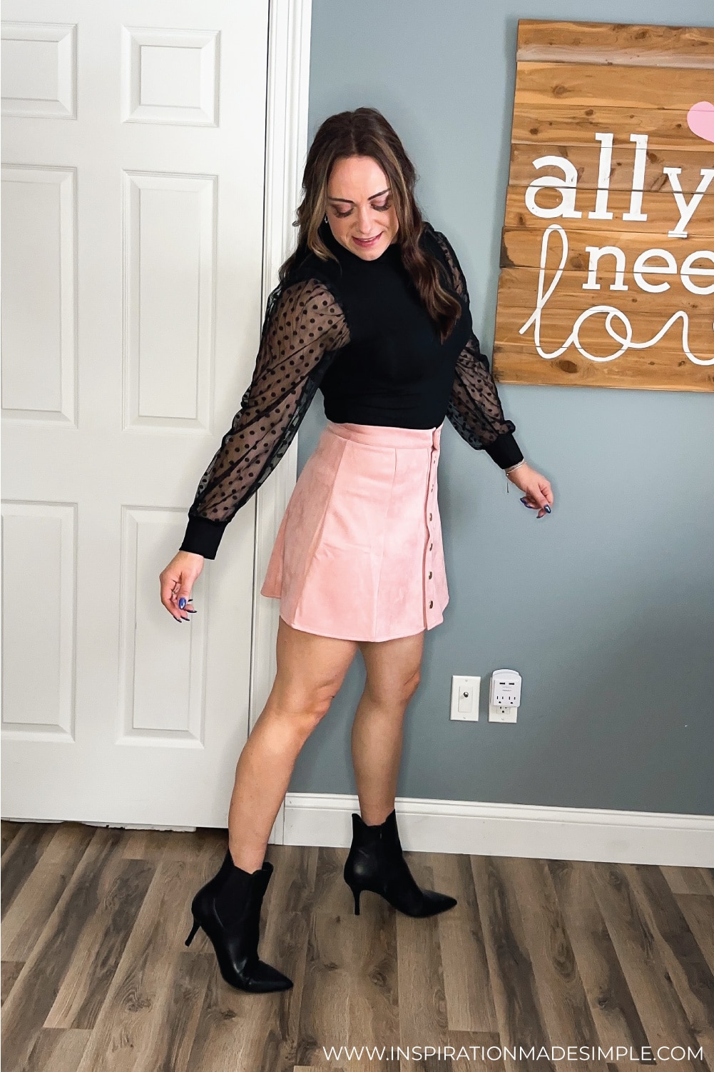 Georgia Miller Inspired Valentine's Day Outfit
