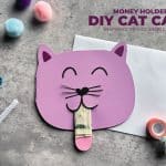 DIY Cat Card Pull Tongue Money Holder