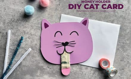 DIY Cat Card Pull Tongue Money Holder